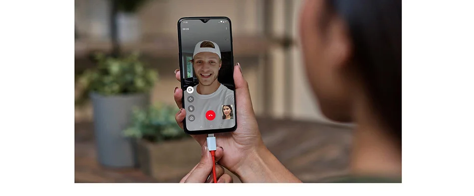 Oneplus 6 T 6 T 128GB дисплей отпечатков пальцев Snapdragon 845 6,4" полный экран 19,5: 9 20MP двойная камера мобильного телефона