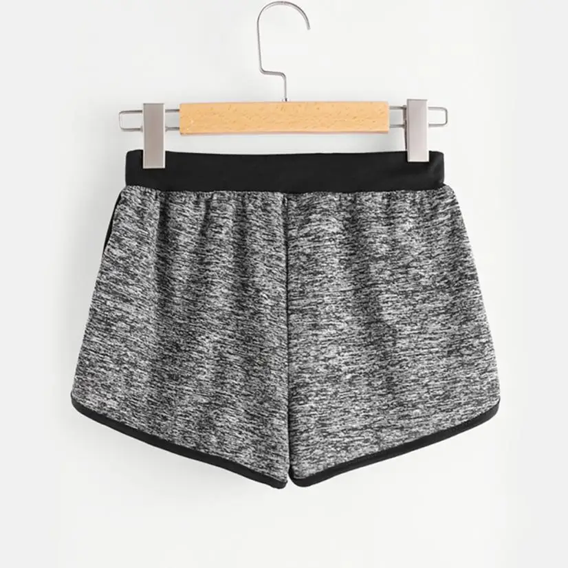 Модные женские летние полосатые шорты со средней талией свободные шнуровкой на