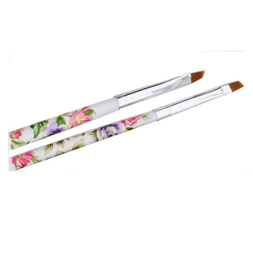 5 комплектов ногтей UV гель акриловых кисть Pen Set Дизайн Маникюр Инструмент Nail Art