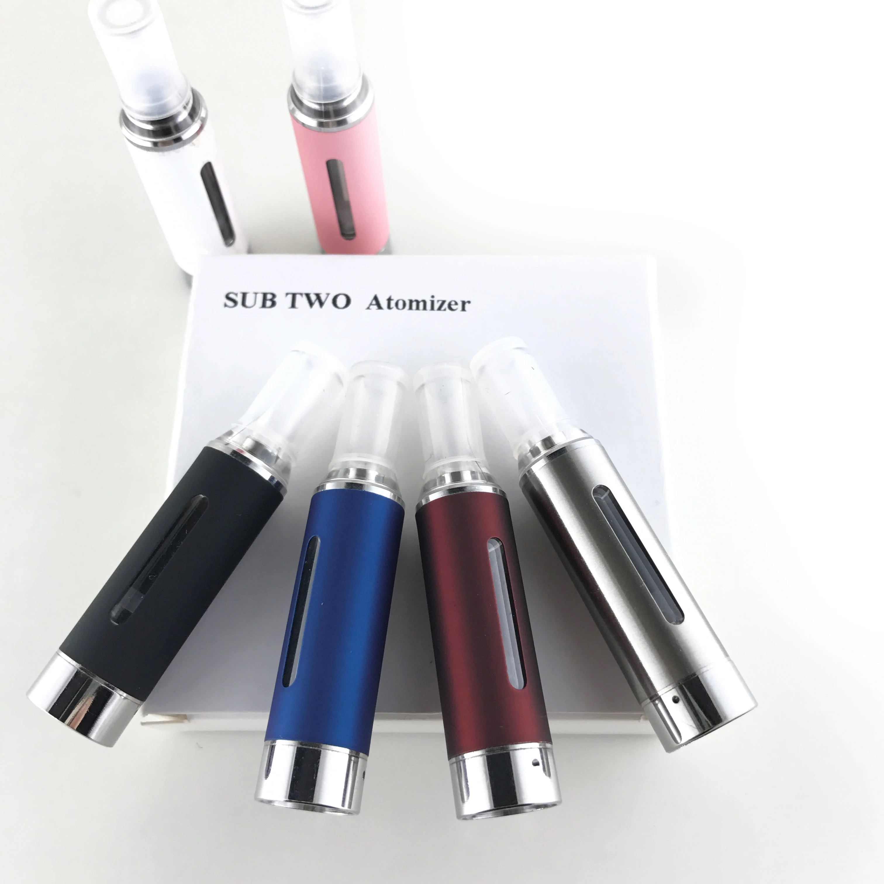 

5pcs/lot MT3 Atomizer Clearomizer 510 thread 1.6ml vape tank Cartomizer E-Cigarette Kit for EGO EGO-C EGO-W EGO-T