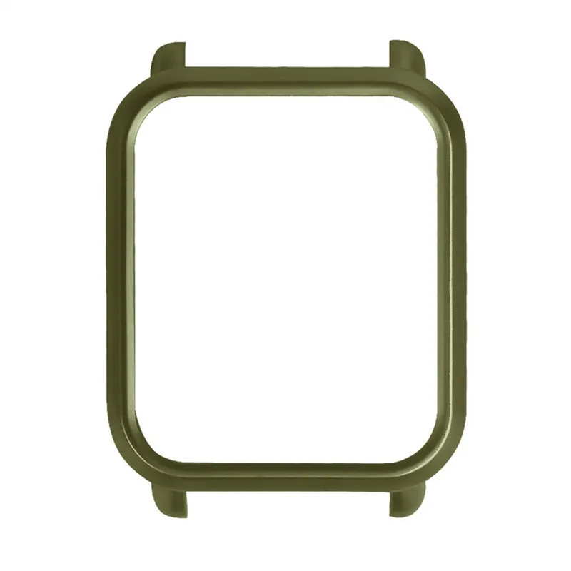 Army Green Модные прочные Чехлы для часов, чехол для Xiaomi Huami Amazfit Bip, Молодежные часы с защитой экрана, повседневные Простые Чехлы для часов - Цвет: Army Green
