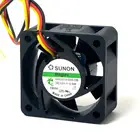 Sunon вспышками круглый кольцевой вентилятор HA40201V4-D000-C99 DC12V 0,6 W 4020 40 40*40*20 мм F инвертор сервер Питание осевой вентилятор охлаждения 3pin
