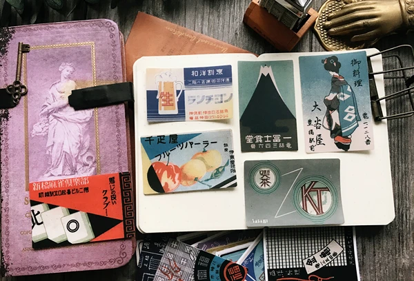 Винтажные японские Ukiyo плакаты Скрапбукинг наклейки на Материал декоративные красочные наклейки DIY ремесло фотоальбомы мусорный журнал