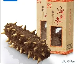 

Freeze-dried sea cucumber wild sea Jinpeng 1.5g / only 5-7cm Weihai specialty dried seafood with Abalone