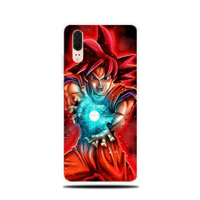 Dragon Ball Pattern Silicone Phone Case For Huawei P8 P9 Lite 2017 P Smart 2019 Soft Cover P10 P20 P30 Pro |