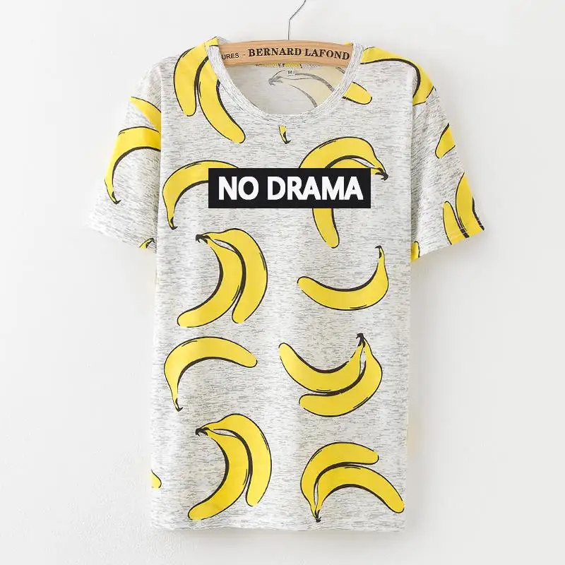 S-XXL нет драмы кактус футболка Для женщин Повседневное летние футболки хлопок Femme топы и тройники Винтаж черный, белый цвет Красная футболка Для женщин - Цвет: 3