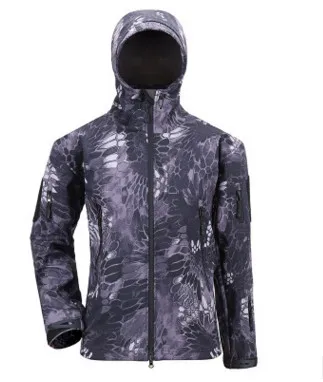 Улучшенная модель модные мягкие куртки в виде акулы мужское уличное осенне