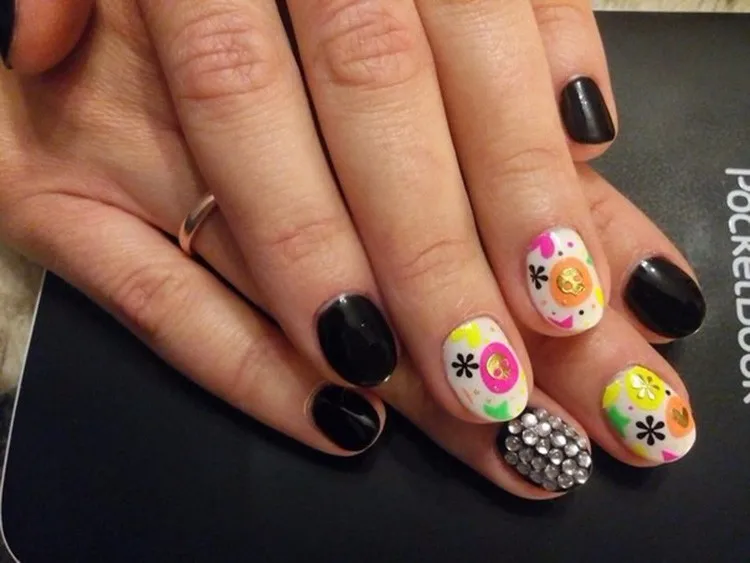 24 шт. смешанные дизайны 3D тонкий металлический самоклеющийся стикер для дизайна