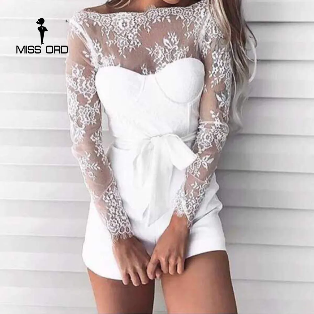 Missord 2019 летний сексуальный женский однотонный элегантный комбинезон с длинным