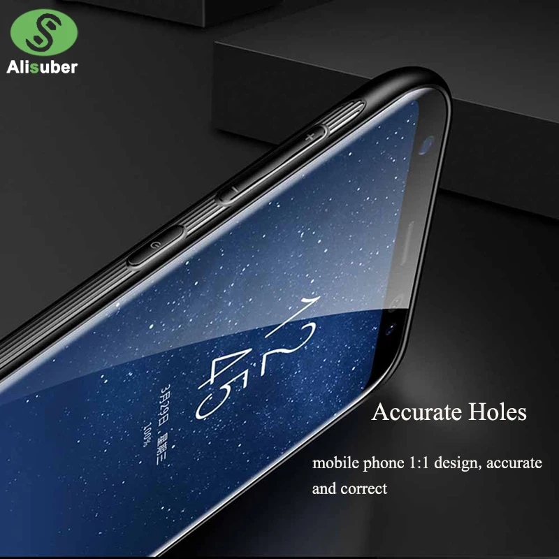 Alisuber чехол для телефона из закаленного стекла с мраморным камнем Sumsung Galaxy S9 Plus