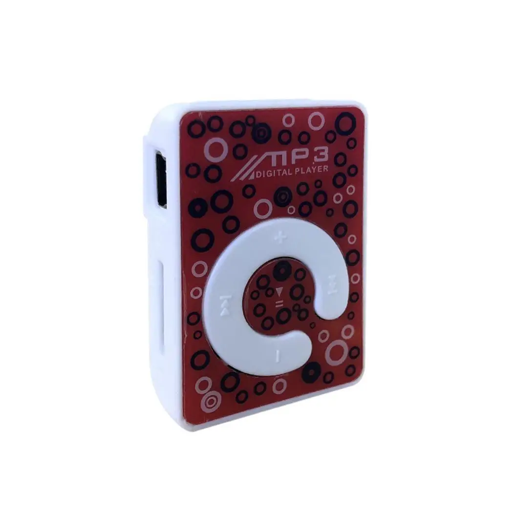 No Screen Portable Clip Type MP3 Audio General Player lithium Battery For Walking Running Student Gift | Электроника