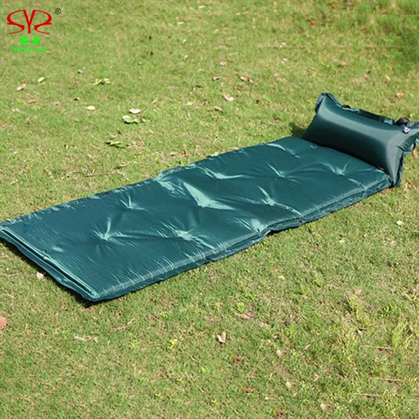 Толстая Автоматическая Надувная Подушка 5 см для кемпинга палатка двойной