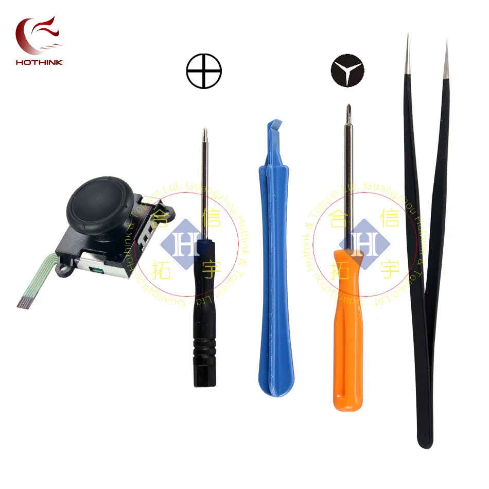 Set 2 HOTHINK 3D Аналоговый джойстик с открывающимися инструментами кнопка крышки для nintendo Switch Joy-con NS JOY CON Zend Запасная часть - Цвет: Set 2