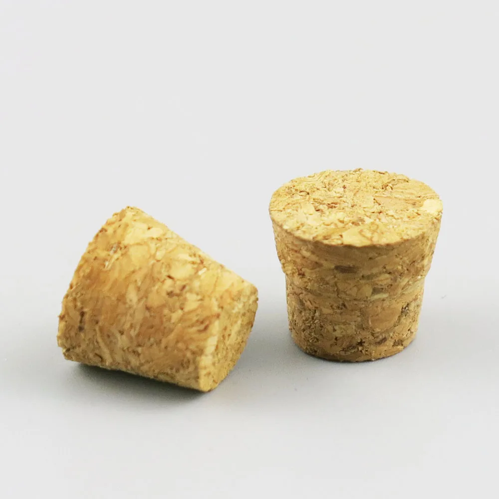 

500 X 8ml Display Transparent Glass Bottles Vials With Cork 8cc Corks Stopper Decorative Corked mini Glass Bottle For Pendants