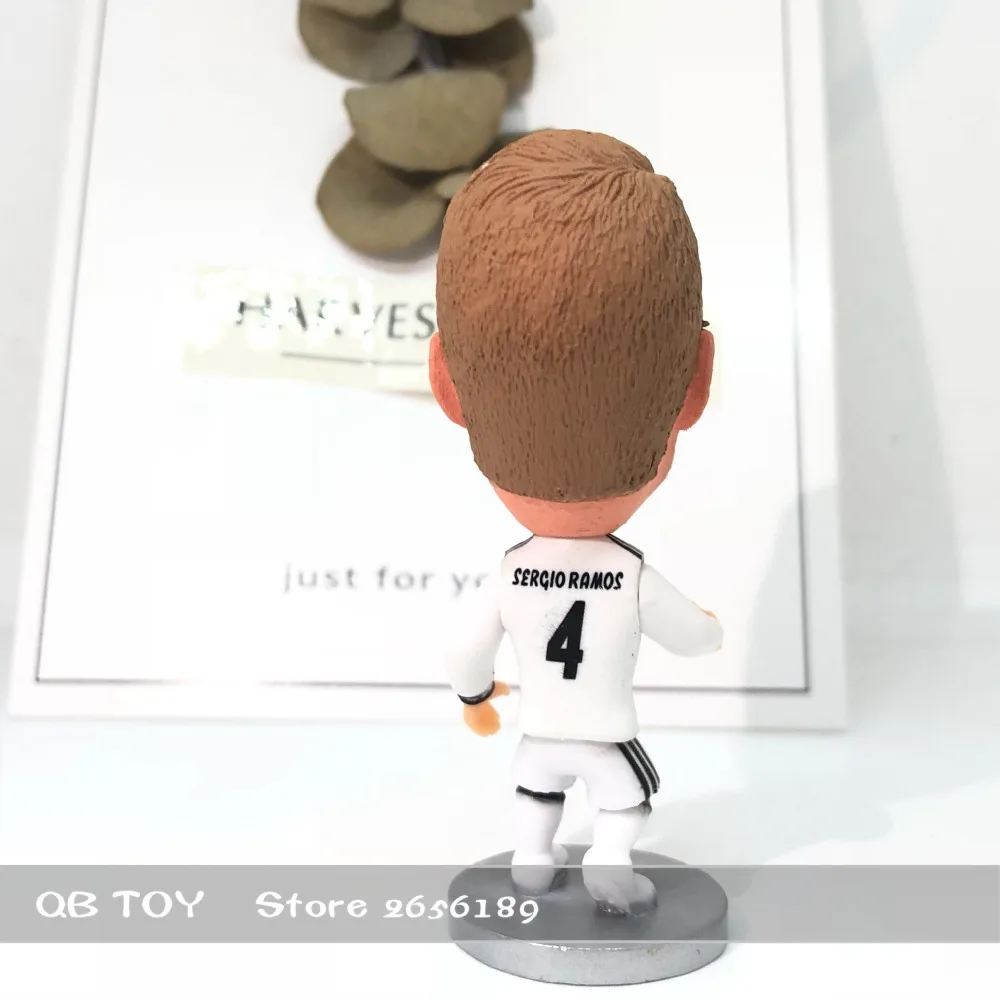 Soccerwe куклы фигурка звезды футбола Ramos 17 18 дома подвижные суставы Смола Модель