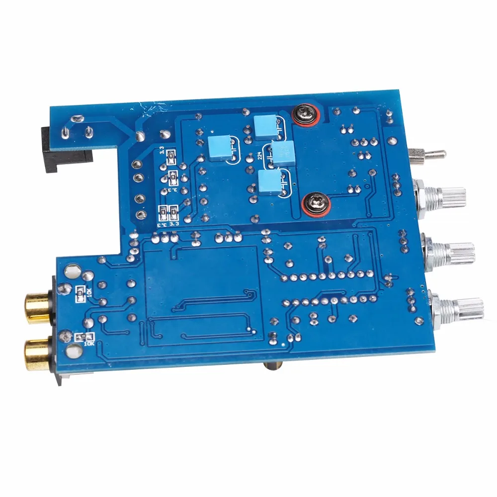 K.GUSS Класс D 2 0 TPA3116 LM1036 Bluetooth CSR4.0 Hi Fi аудио усилитель плата регулировки высоких