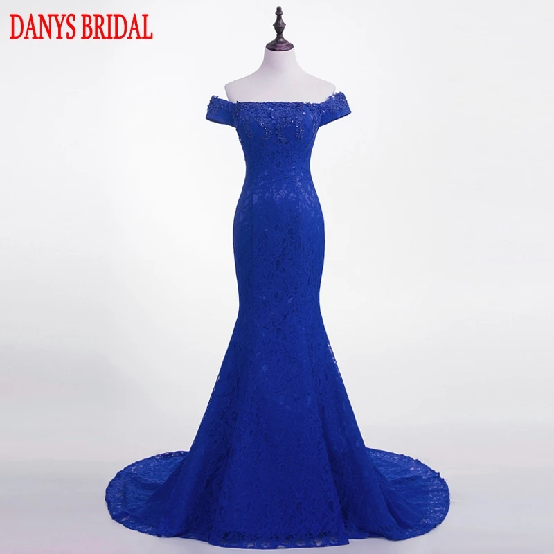 Сексуальные длинные кружевные вечерние платья русалки красивые с бисером для