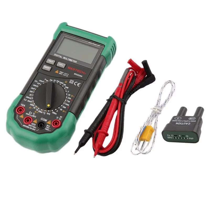 Mastech MS8269 3 1/2 Цифровой Мультиметр LCR измеритель емкости температурная индуктивность тестер