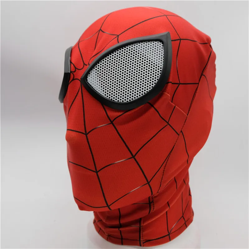 5 Удивительный паук 2 Faceshell с объективом силиконовая 3D костюмная Маска Косплей Хэллоуин Супер Герои маска паука для взрослых детей - Цвет: 5