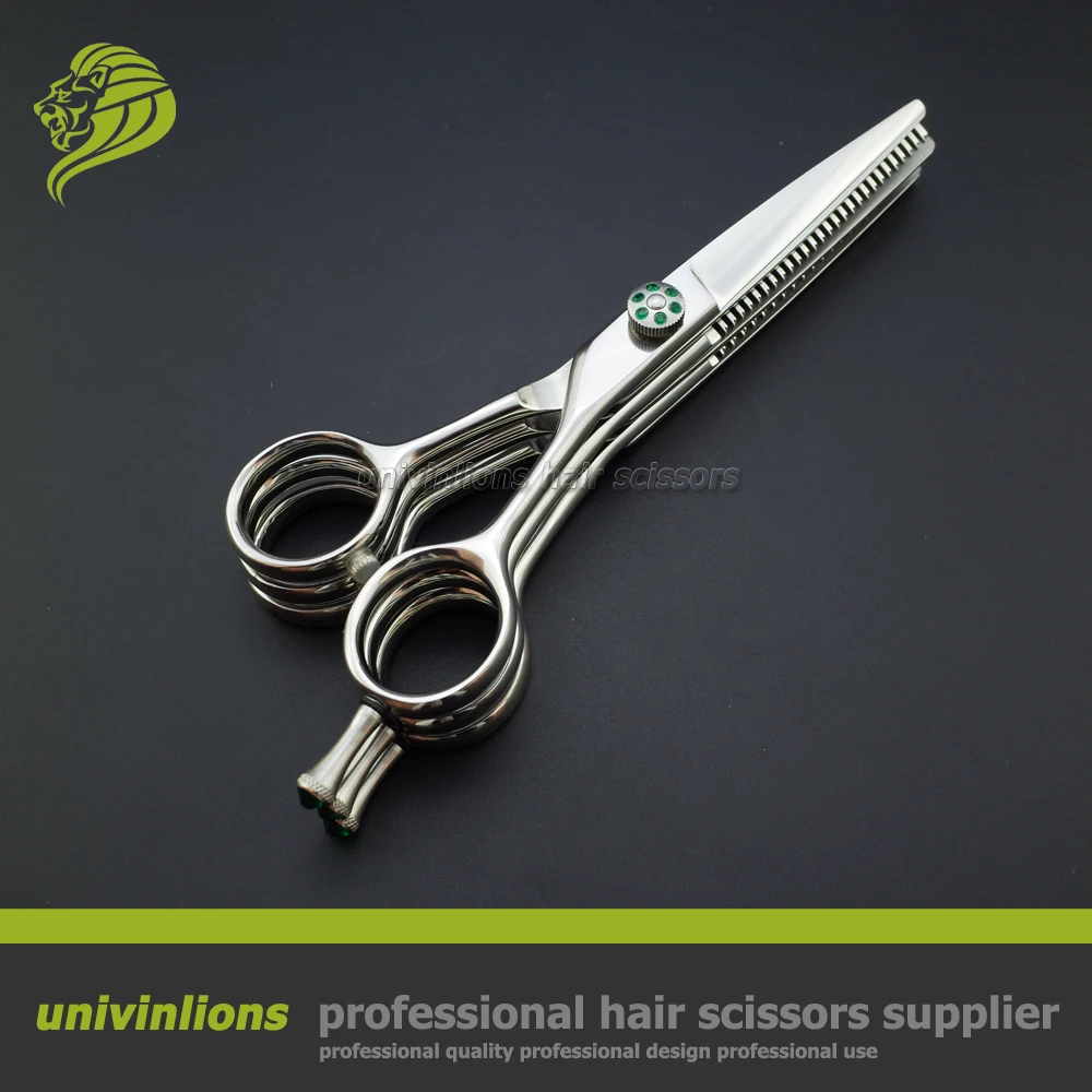 Ножницы Парикмахерские Профессиональные с двойным филировкой 5 дюйма|scissors black and