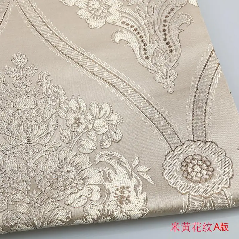 1 meter High Quality Jacquard Fabric For Sofa Cloth Curtain Cushion Chair Table Seat Floral Flower Upholstery Material Tissus - Color: 11
