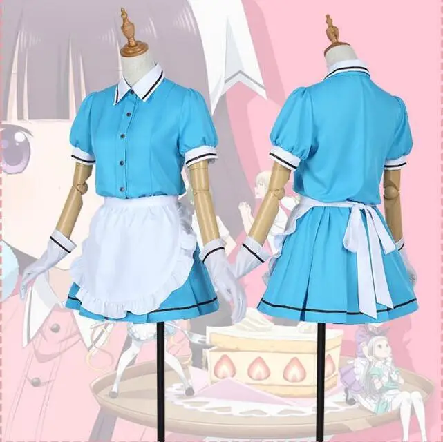 Аниме смесь S Косплей Костюм Хината Кахо/сакураномия Maika/Amano Miu/Hoshikawa Mafuyu/Kanzaki Hideri