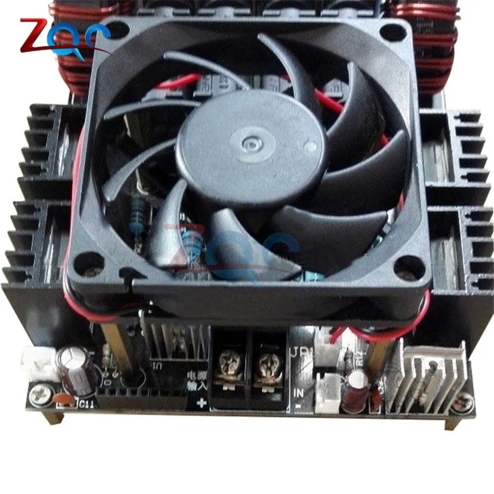 DC 12 40V 50A 1KW ZVS низковольтная индукционная нагревательная плата высокочастотный