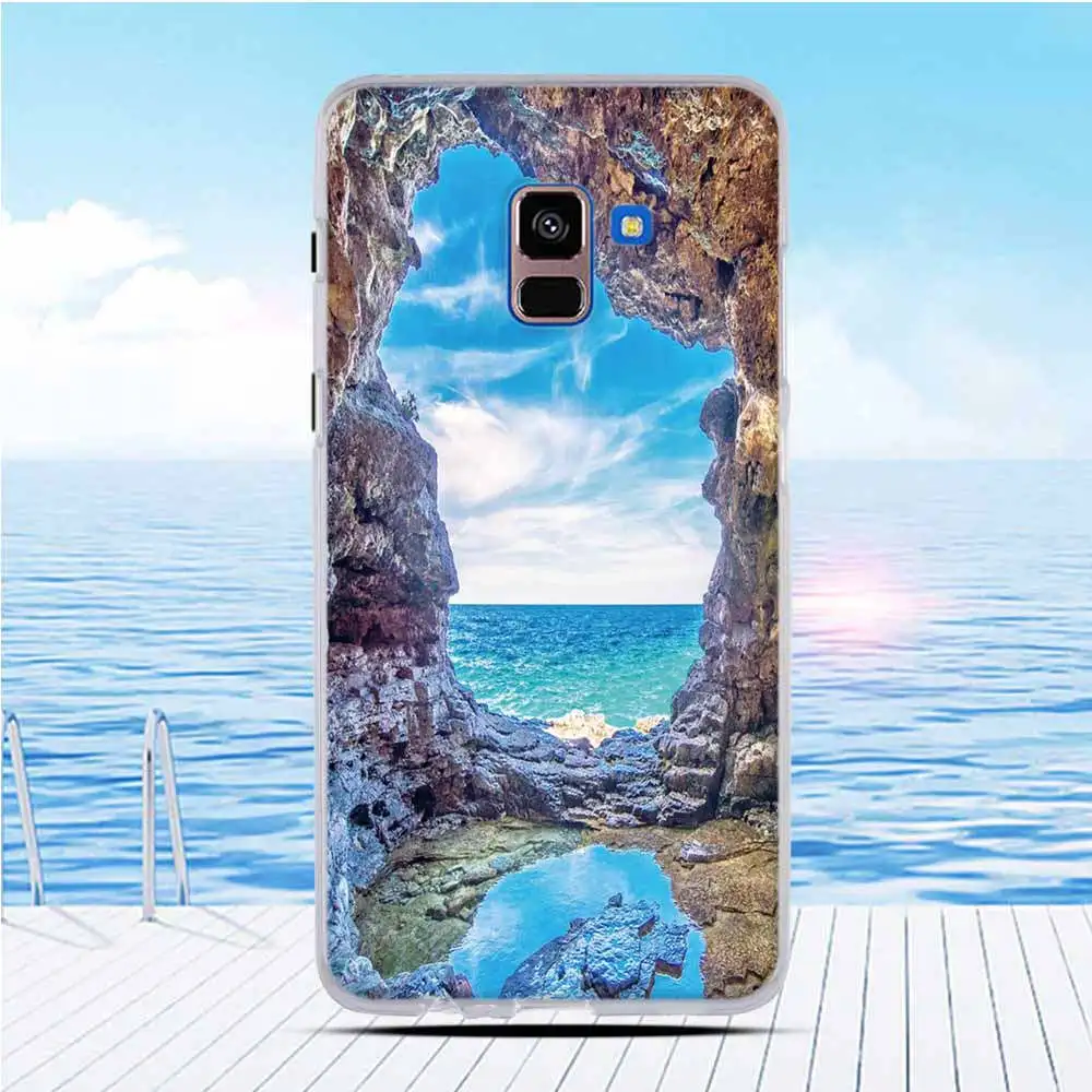 Для Samsung Galaxy A8 Plus 2018 чехол TPU для A730F A730 SM-A730 Мягкий силиконовый телефона | Мобильные