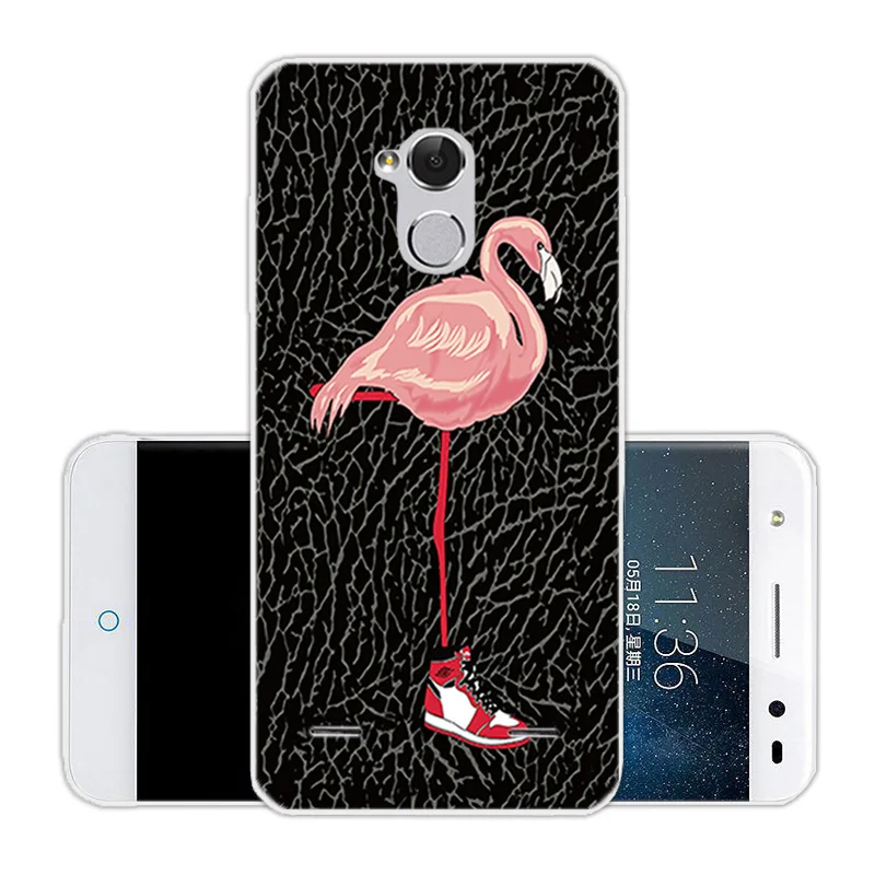 Для ZTE Blade V7 Lite Зеленый чехол для телефона прозрачные мягкие силиконовые чехлы 5 0