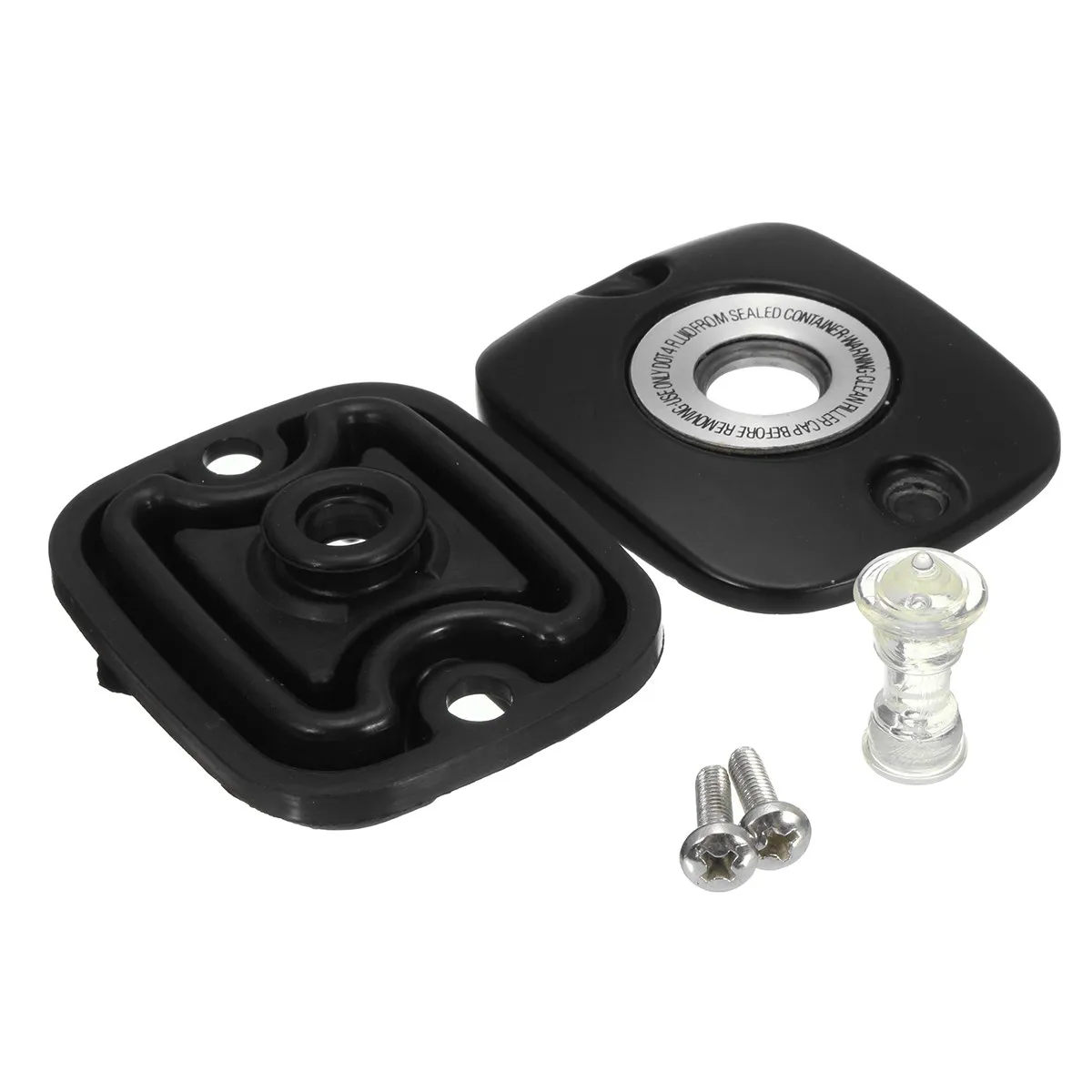 МОТОЦИКЛ главный тормозной цилиндр для переднего колеса Крышка Harley-Davidson 1996-2007