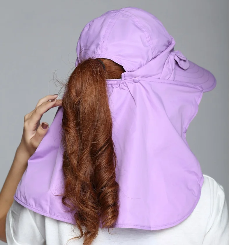 Golf Cap with Mask Dust Proof and Sun Protection Sun-shading Hat masks Anti-uv mask | Спорт и развлечения