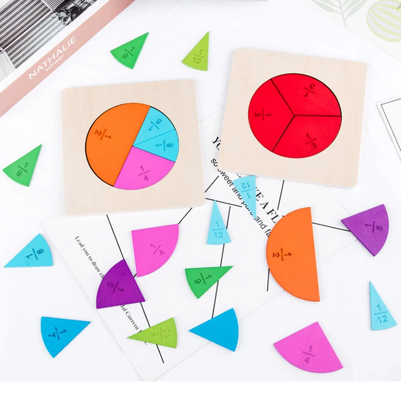 Деревянные дивизионы развивающие математические игрушки детские Монтессори