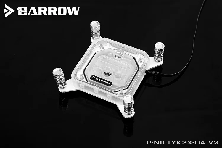 Блок водяного охлаждения процессора Barrow LTYK3X-04 V2 LRC2.0 RGB для Intel X99 | Компьютеры и