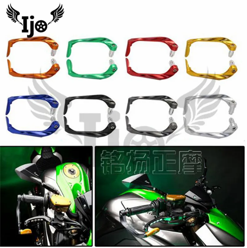 

many colour motorbike handguard professional Aluminium alloy cnc High-quality Anti fall guard rod windproof moto hand guard