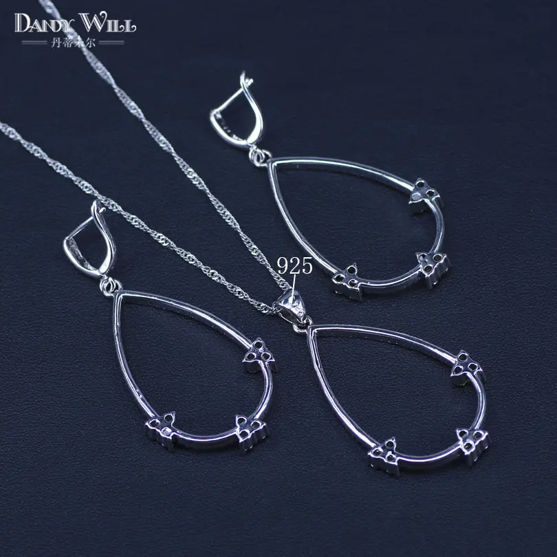 Женские вечерние сережки/кулон/браслет/ожерелье комплект ювелирных изделий