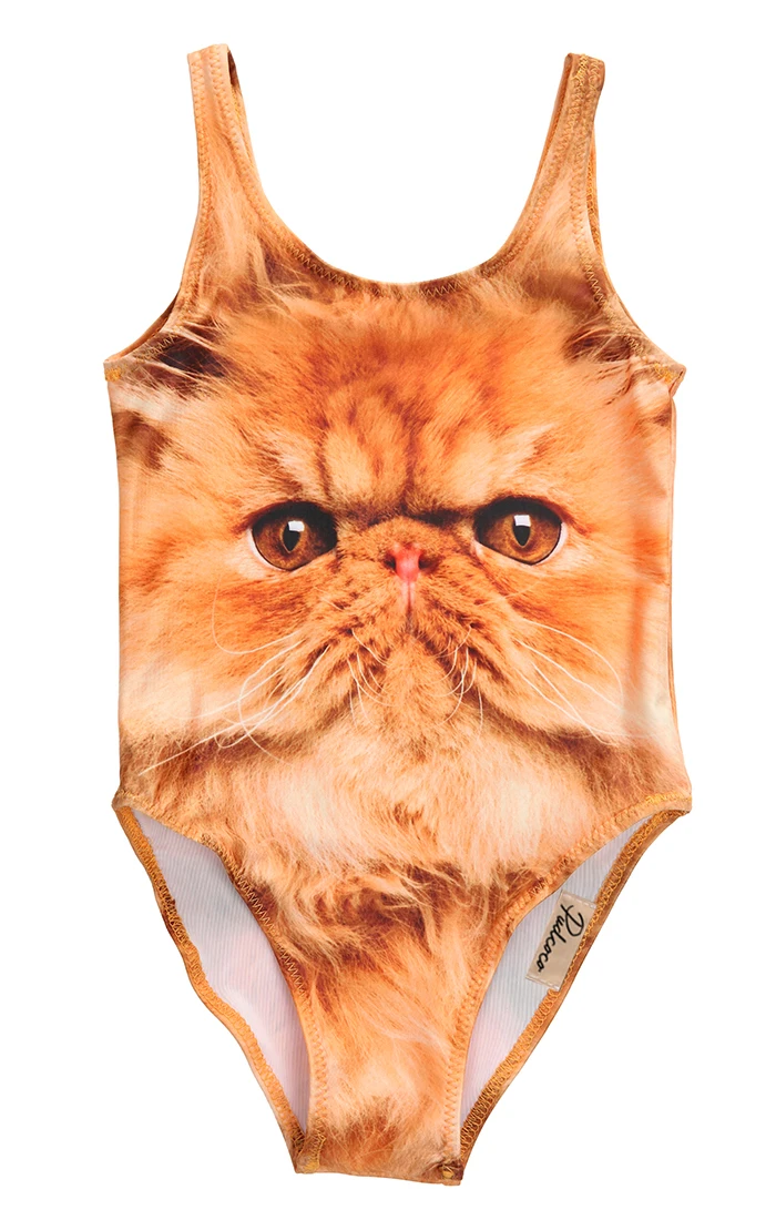Hi Baby Store UK детский купальник для маленьких девочек кошек/собак | Детская одежда и