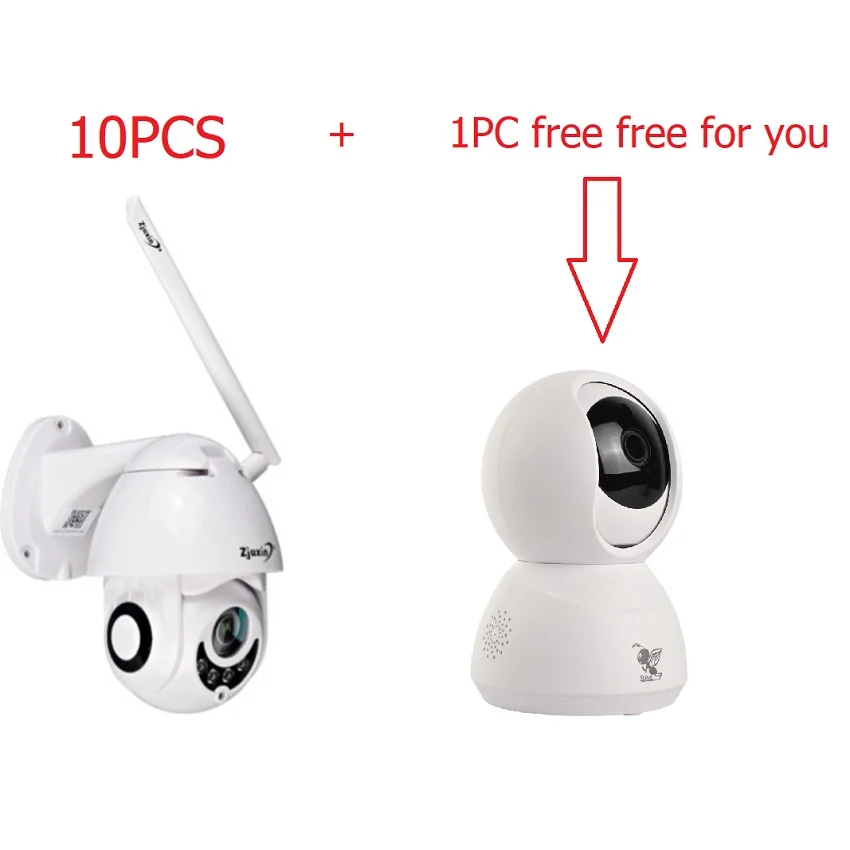 Zjuxin wifi камера наружная PTZ IP камера 1080p Мини скоростная купольная CCTV 2MP IR Onvif Водонепроницаемая камера для домашней безопасности ipCam Внешняя камера