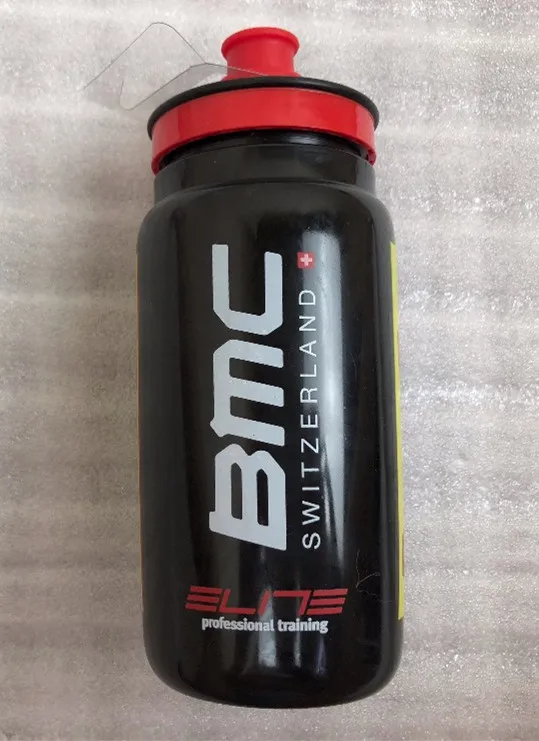 bmc Shimano Элитная Пластиковая Бутылка 550 мл велосипедная бутылка для воды походная чашка гаррафа чайник Спортивная бутылка corsa Bicicleta Frasqueira - Цвет: bmc