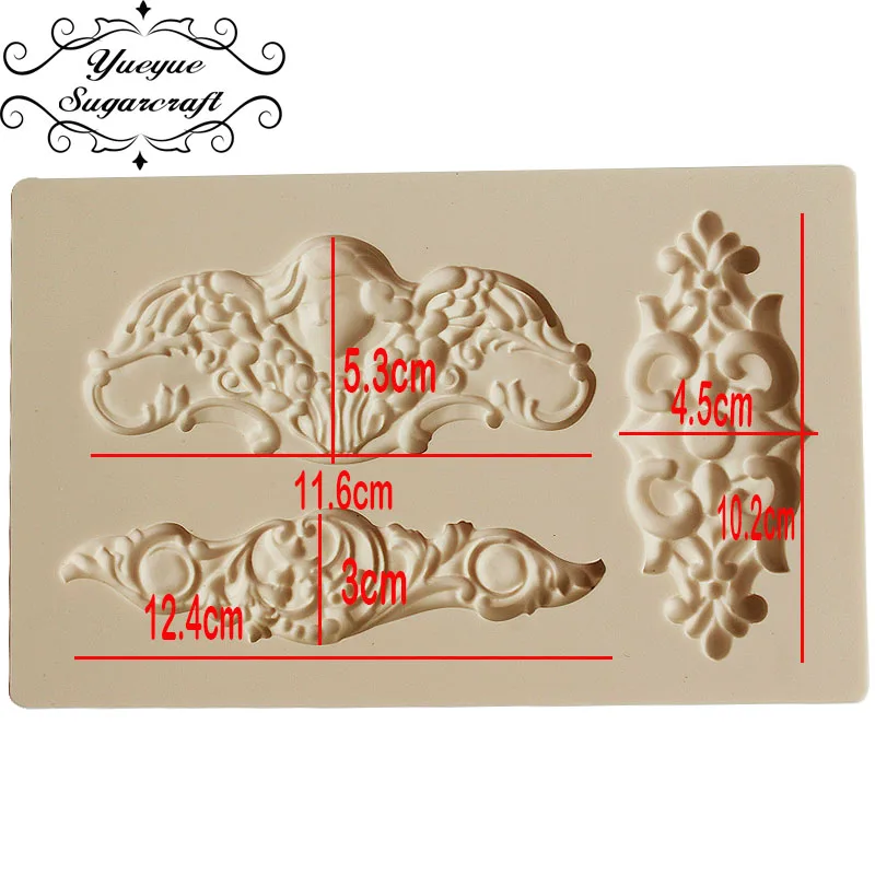 Yueyue Sugarcraft Dimond силиконовая форма для украшения торта инструменты шоколада