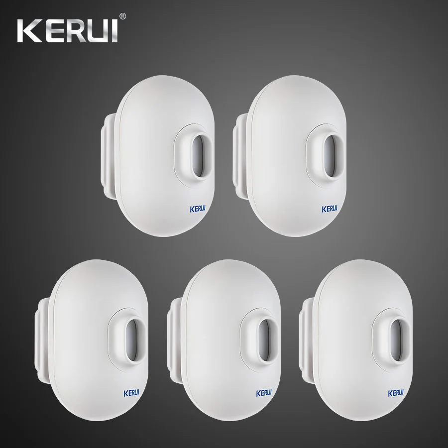 5 шт. KERUI P861 мини Водонепроницаемый PIR Открытый датчик движения для KERUI беспроводной охранной сигнализации система охранной сигнализации