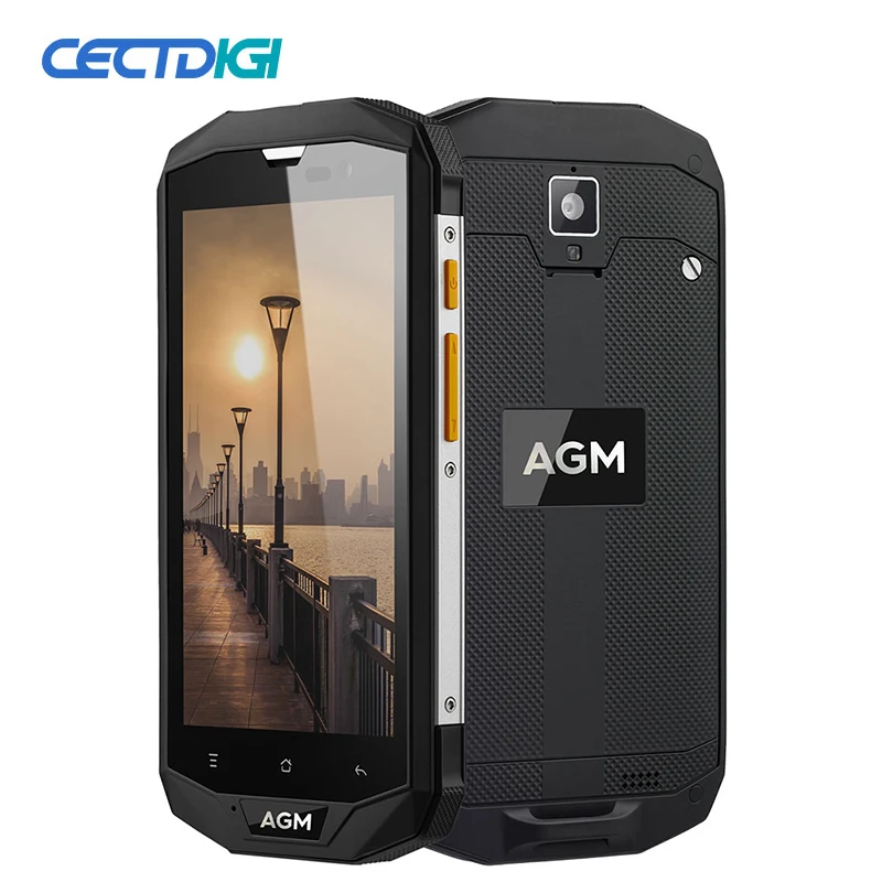 Оригинал AGM A8 IP68 Водонепроницаемый противоударный мобильного телефона Android 7.0 3 ГБ