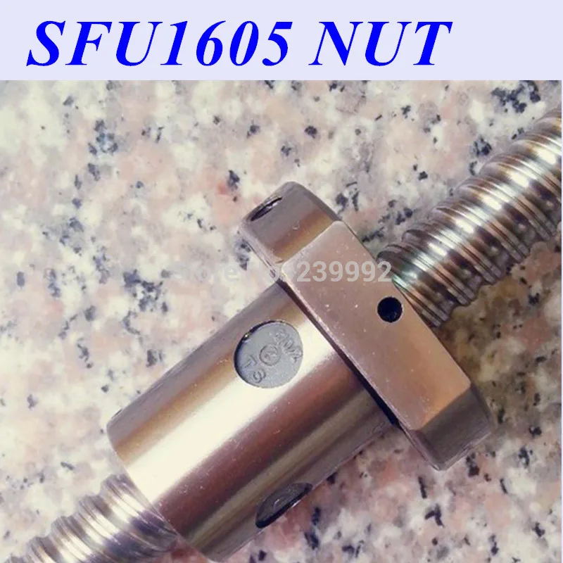 SFU1605 швп гайка 16 мм RM1605 одноместный motion подшипник только для ЧПУ части|cnc parts