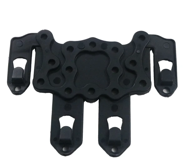 black Airsoft CQC функциональная MOLLE платформа кобура STRIKE MOLLE адаптер кобура тактический жилет грудь висячая доска военный аксессуар - Цвет: black