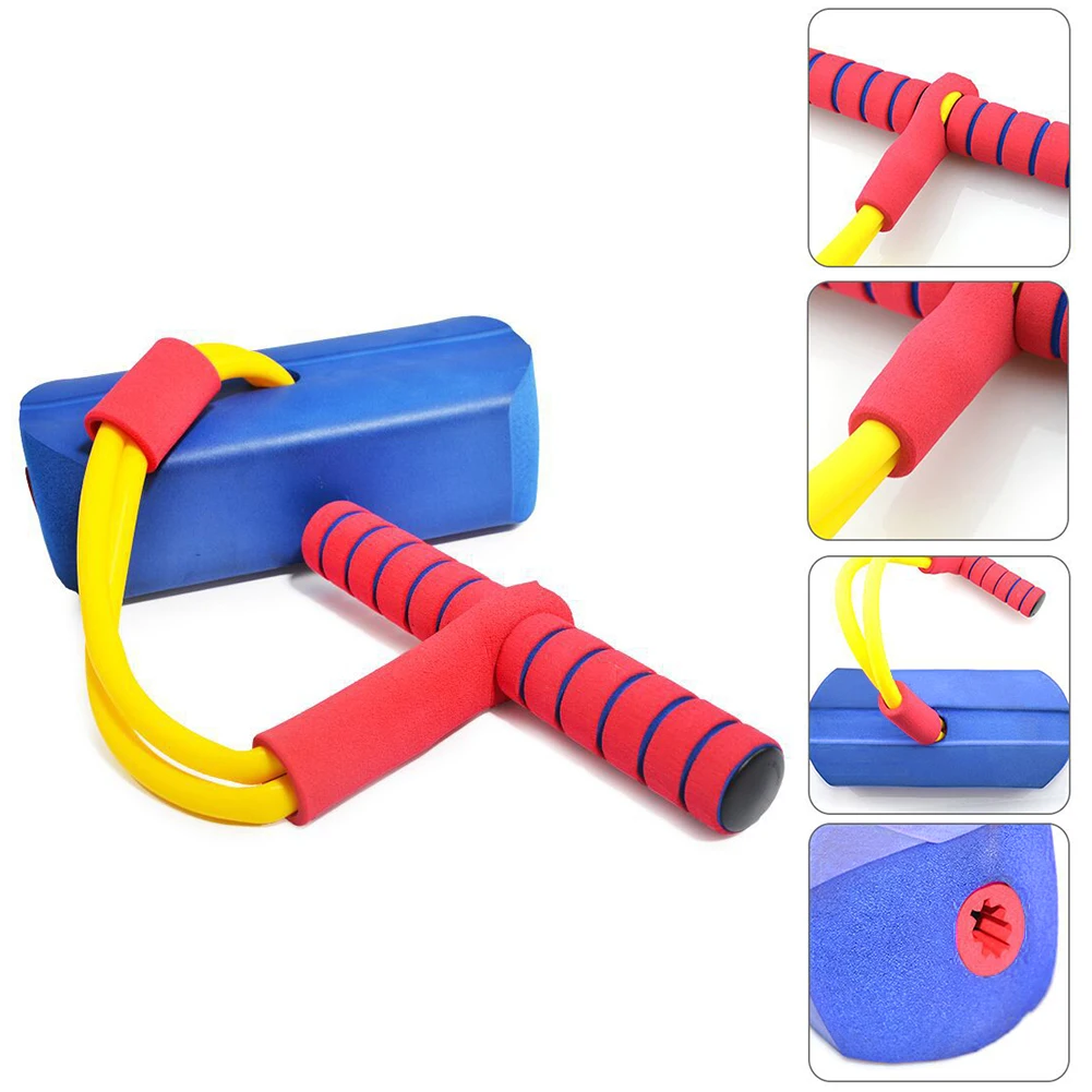Пена Pogo Jumper Deluxe Bungee Boing для детей веселая и безопасная Pogo Stick прочная пена и Bungee Jumper для возраста от 2 до игрушки для малышей