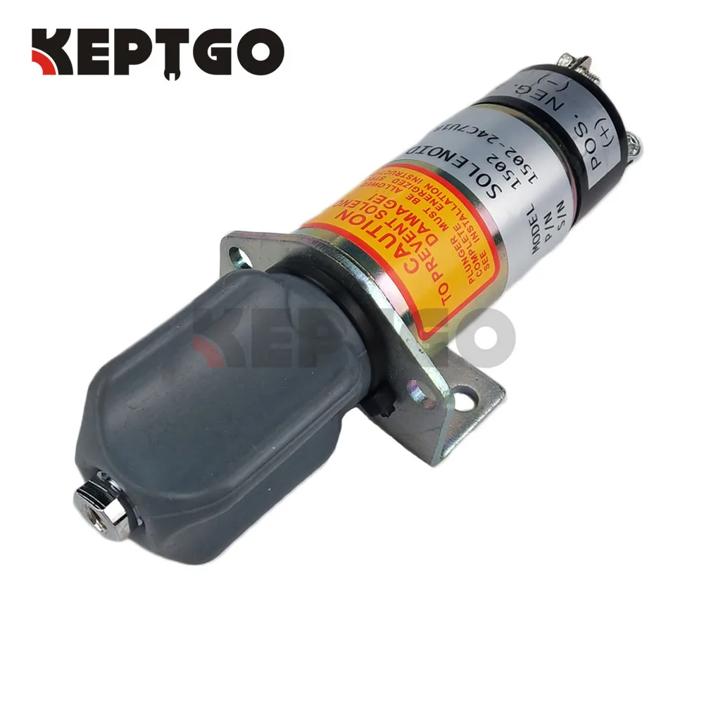 Fuel Stop Solenoid Valve For Woodward 3 Terminals 1502-24C7U1B1S1A 24V 1502 1500-2132 | Обустройство дома