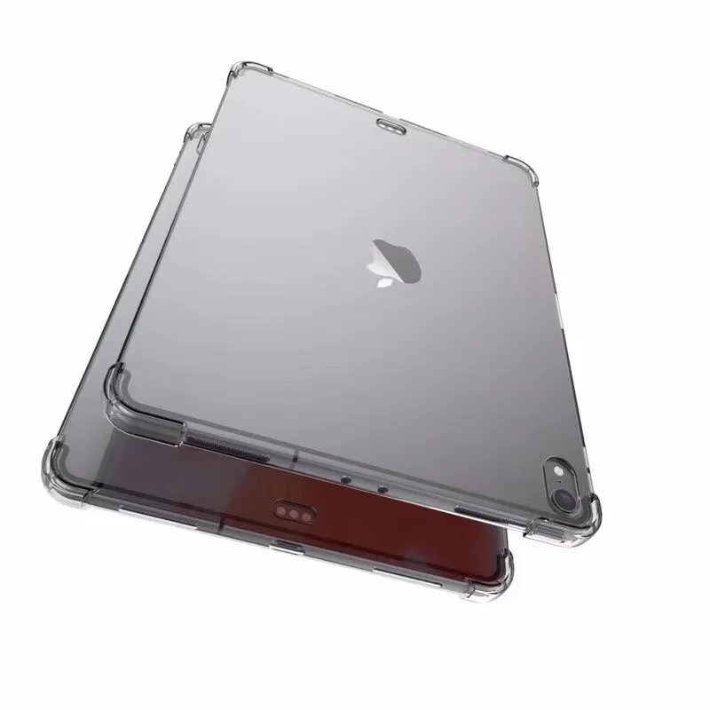 Чехол для iPad Pro 12 9 11 дюймов 2018 4 угловых противоударных прозрачных чехла тонкий