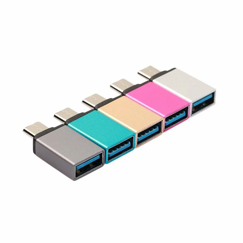 USB 3. 0 OTG Type-C для Xiaomi mi5 mi4c Huawei P9 Honor 4c Nexus 5X Oneplus 3 2 MacBook ChromeBook Flash Drive адаптеры 5 шт. |