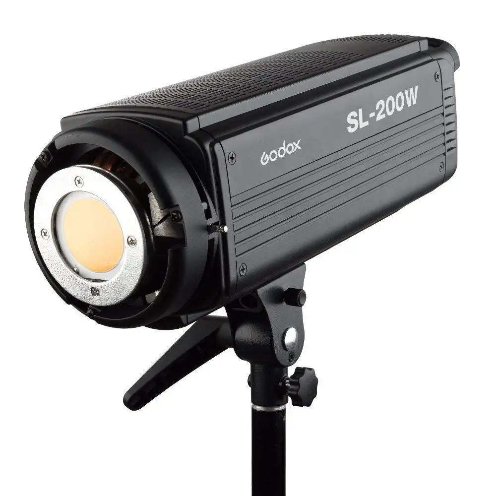 Бесплатная доставка DHL!Godox SL 200W 200Ws 5600K студийная Светодиодная лампа непрерывного