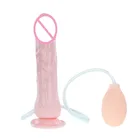 Горячие Сквиртинг фаллоимитатор секс-игрушки для женщин мастурбация шоппинг реалистичный водонепроницаемый эякуляционный фаллоимитатор секс-товары для взрослых