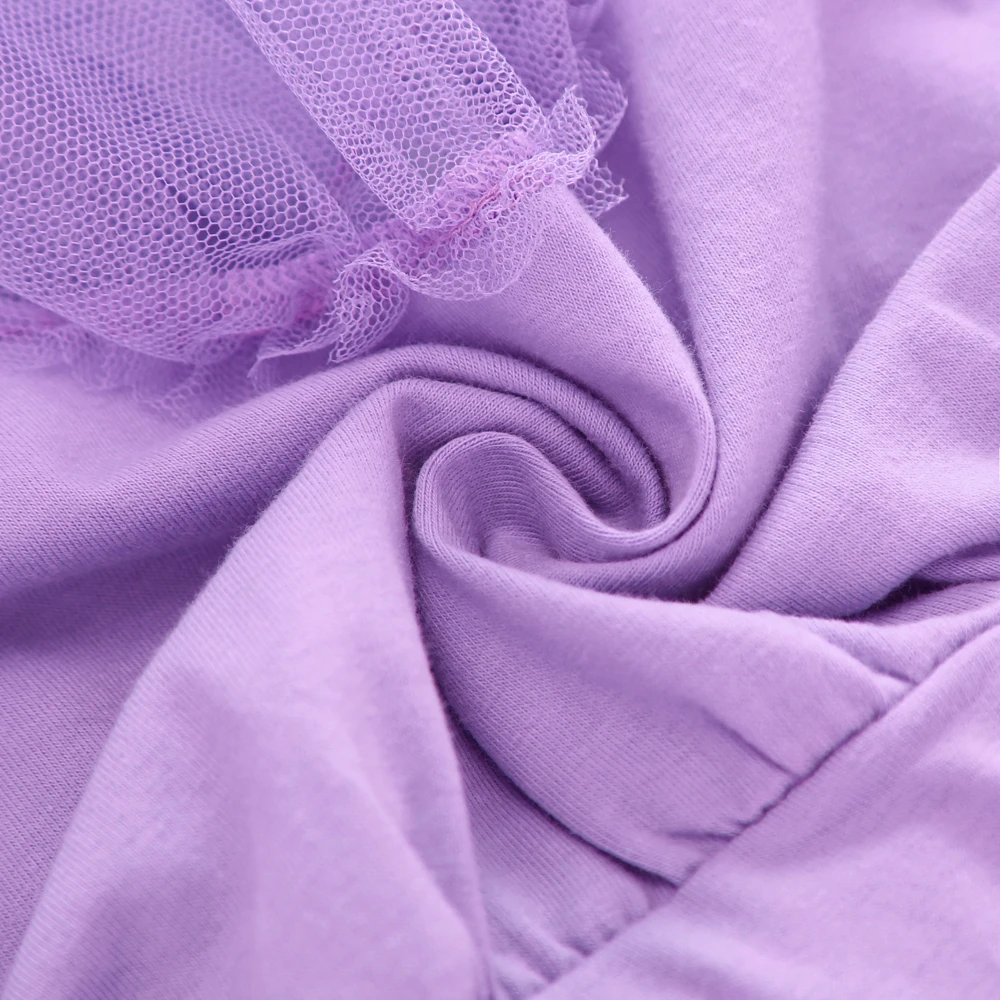 Новинка 2019 детская одежда для девочек милая газовая Короткая юбка летняя